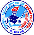 Thông tin về  bán trú trường THCS Chánh Phú Hòa năm học 2019-2020